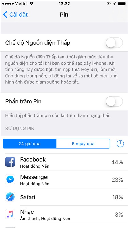 Mẹo nhỏ giúp bạn tiết kiệm pin cho iPhone chạy iOS 10 Mẹo nhỏ giúp bạn tiết kiệm pin cho iPhone chạy iOS 10