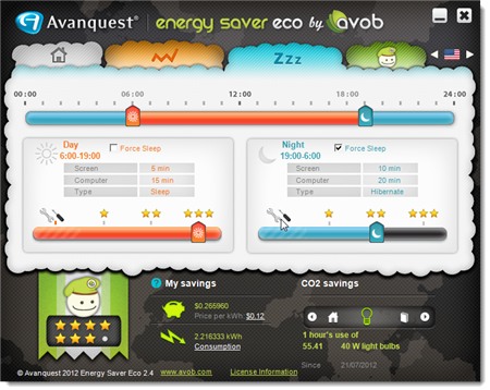 Avanquest Energy Saver Eco: Tiết kiệm 40% điện năng máy tính image005 Avanquest Energy Saver Eco: Tiết kiệm 40% điện năng máy tính