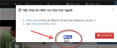 Clickjacking Reveal sẽ “lật tẩy” nút Like