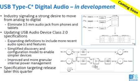 Intel thúc đẩy việc chuẩn hóa đường âm thanh qua USB-C