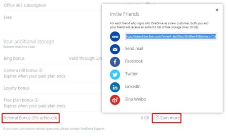 Nhận thêm 10GB lưu trữ trên OneDrive Nhận thêm 10GB lưu trữ trên OneDrive