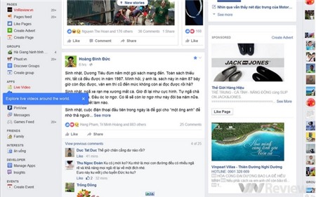 Facebook cho phép xem Live Stream trên toàn thế giới Facebook cho phép xem Live Stream trên toàn thế giới