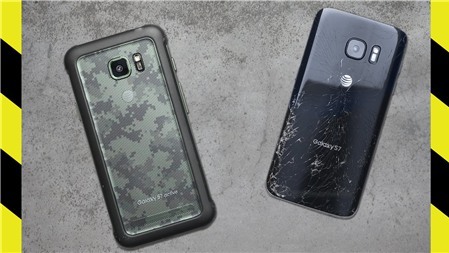  Thử nghiệm thả rơi Samsung Galaxy S7 và S7 Active