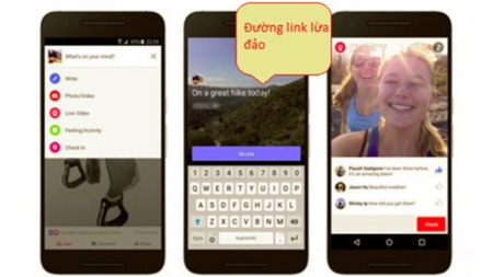 Người dùng Việt cần cảnh giác với thủ đoạn lừa đảo qua Facebook Live
