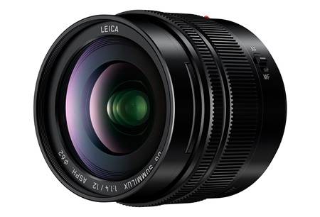 Panasonic ra mắt ống kính Lumix G Leica Summilux 12mm F1.4, giá 1299 USD