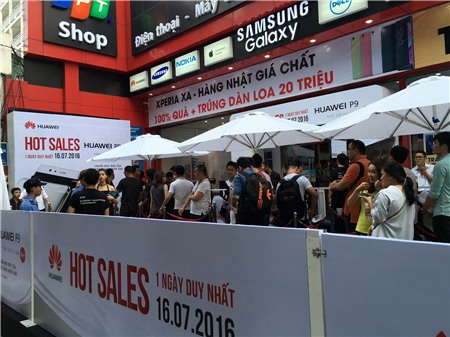 Hôm nay bắt đầu mở bán Huawei P9 tại Việt Nam