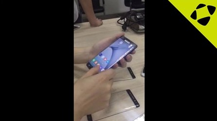 Samsung Galaxy Note 7 lại lộ video với màn hình cong