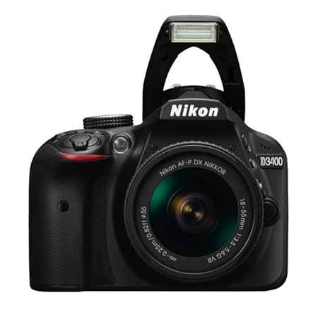 Cận cảnh máy ảnh Nikon D3400 mới ra mắt