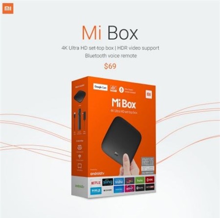 Xiaomi hợp tác với Google đưa Mi Box vào thị trường Mỹ với giá 69 USD