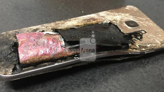 Galaxy S7 Edge phát nổ tại Mỹ trong khi sạc