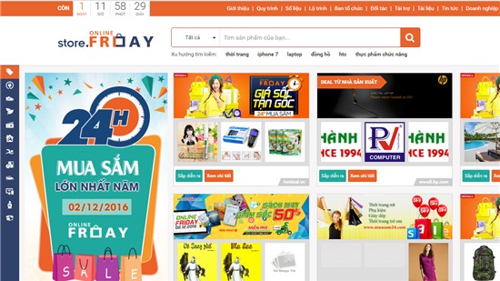 Online Friday 2016: Hơn 60.000 sản phẩm "khuyến mãi ảo" đã bị hạ Online Friday 2016: Hơn 60.000 sản phẩm "khuyến mãi ảo" đã bị hạ