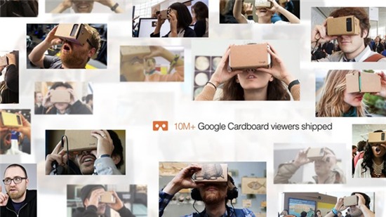 Google đã bán được 10 triệu kính Cardboard VR