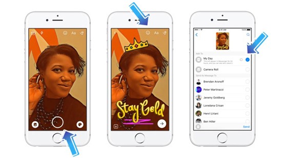 Facebook Messenger thêm tính năng ảnh tự hủy như Snapchat