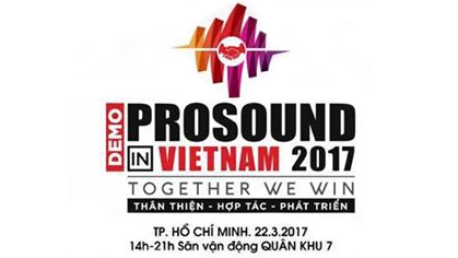 Electro-Voice góp mặt trong sự kiện Demo ProSound Vietnam 2017