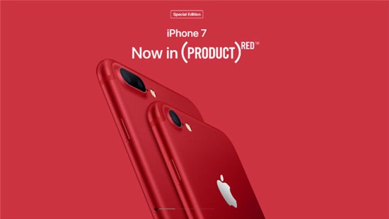Cổ phiếu Apple tăng cao kỷ lục sau khi ra mắt iPhone 7/7 Plus màu đỏ