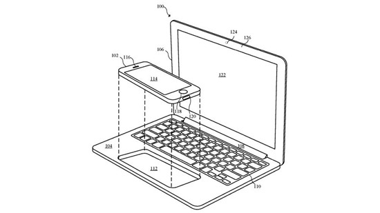 Apple sáng chế thiết bị biến iPhone, iPad thành... MacBook?