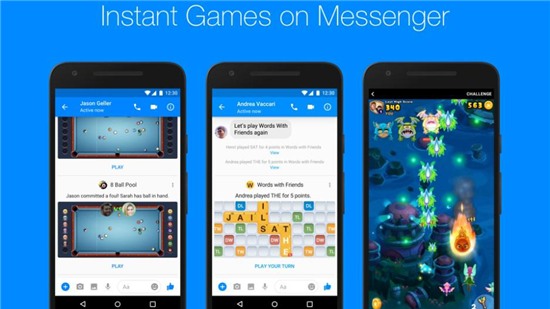 Facebook ra mắt ứng dụng Game trên Messenger
