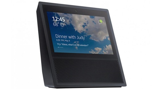 Amazon sắp ra loa thông minh Echo tích hợp màn cảm ứng