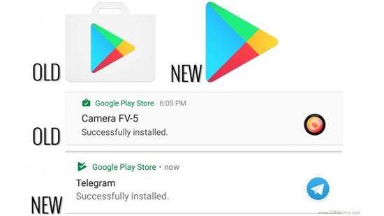 Google Play Store đổi biểu tượng mới