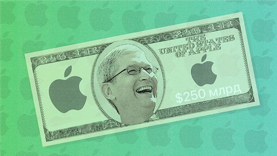 Giá cổ phiếu phá kỷ lục, Apple dự kiến thu 50 tỷ USD
