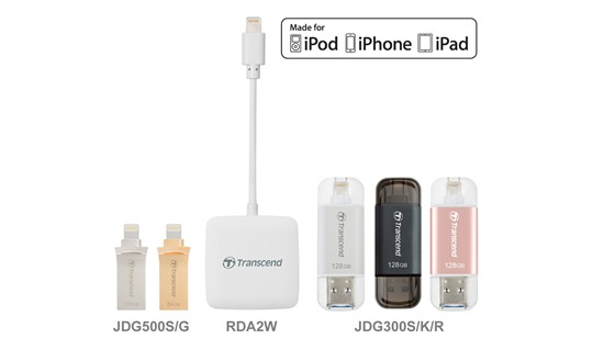 Transcend ra mắt giải pháp lưu trữ có giao tiếp Lightning dành cho các thiết bị iOS Transcend ra mắt giải pháp lưu trữ có giao tiếp Lightning dành cho các thiết bị iOS
