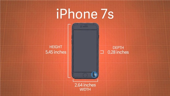 Hình dạng iPhone 7s và iPhone 7s Plus đã rõ như ban ngày