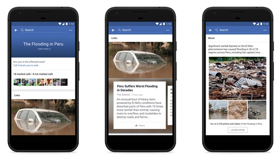 Facebook ra mắt Trung tâm mới Ứng phó với Khủng hoảng