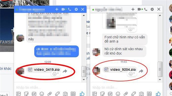 Mã độc "video lạ" lây lan chóng mặt qua chat Facebook tại VN