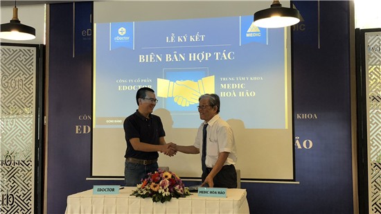 eDoctor ký kết hợp tác cùng MEDIC Hòa Hảo