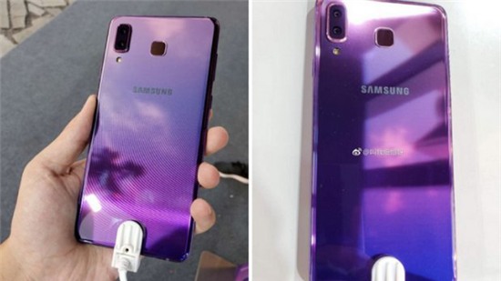 Galaxy A9 Star sao chép màu gradient của Huawei P20?