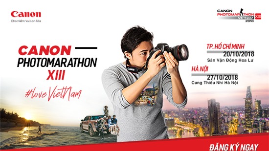 Cuộc thi Ảnh Sáng Tác Nhanh Canon Photomarathon 2018 sắp diễn ra Cuộc thi Ảnh Sáng Tác Nhanh Canon Photomarathon 2018 sắp diễn ra