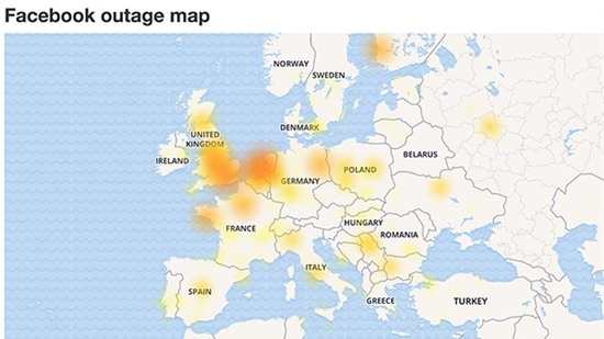 Facebook mất kiểm soát tại Châu Âu, người dùng bị đăng xuất hàng loạt