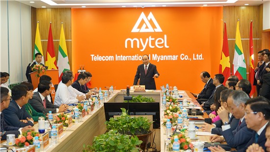 Thông qua Viettel, Việt Nam mang đến công nghệ tiên tiến nhất đóng góp cho Myanmar