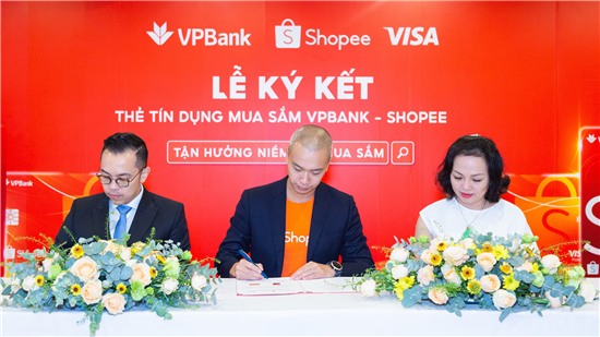 Shopee hợp tác với VPBank và Visa ra mắt 'Thẻ tín dụng VPBank Shopee'