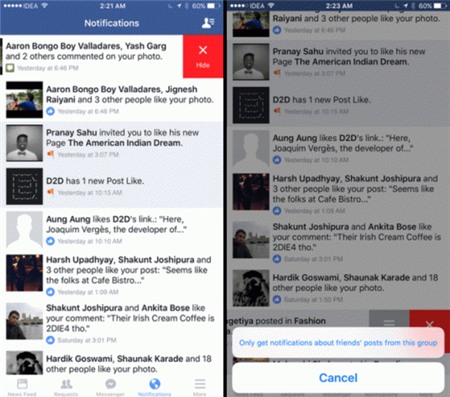 7 mẹo hữu ích khi sử dụng Facebook trên iPhone