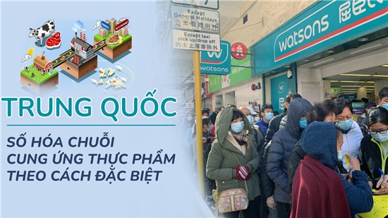 Trung Quốc số hóa chuỗi cung ứng thực phẩm theo cách đặc biệt Trung Quốc số hóa chuỗi cung ứng thực phẩm theo cách đặc biệt